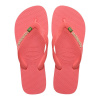 Havaianas Brasil Logo Flip Flops Tropical 7.5/8 4142