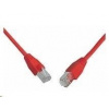 Solarix Patch kabel CAT5E SFTP PVC 10m červený snag-proof C5E-315RD-10MB 28461009