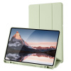 Techsuit Flex Trifold ochranné puzdro (s držiakom na pero) - Samsung Galaxy Tab S6 Lite (2020/2022/2024) - Matcha Zelená KF2321941