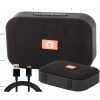 Bluetooth reproduktor mini bezdrôtové rádio fm USB mp3 prenosný mobilný bas