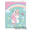 Stil Pamätník A5 čistý Rainbow Unicorn 13 x 18 cm