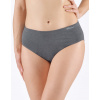 Gina Nohavičky klasické vo väčších veľkostiach 01002P Šedá-biela M/L