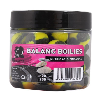 LK Baits Balanc Boilies Nutric Acid/Pineapple 250ml 20mm