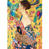 BlueBird - Puzzle Gustav Klimt: Dáma s vejárom, - 1000 dielov