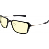 GUNNAR kancelárske/herné okuliare TERA ONYX SILVER * jantárové sklá BLF 65 * GUNNAR focus