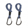 LÄSSIG Casual Držiaky Kočíka Šnúrka 2024 Black/Blue/Vanilla