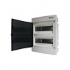 Zápustná rozvodnica IP40 2-radová, 2x12modulov, dymové dvere