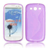 Puzdro gumené Samsung I9300 Galaxy S3 fialové PT