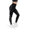 Dámske legíny inSPORTline Highwaist Dĺžka štandardná, Farba čierna, Veľkosť M