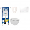 Siko Cenově zvýhodněný závěsný WC set Geberit do lehkých stěn / předstěnová montáž + WC Ideal Standard Tesi 111.355.00.5NF5