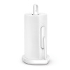 Držák na papírové utěrky Simplehuman – pro role do 17 cm, bílá ocel (KT1205)