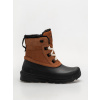 The North Face Shellista V Shorty Wp (burnt umber/tnf black) 38, hnedá