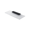 Nimco MAYA Polička, dĺžka 300 mm, matné sklo/čierna mat MAC 29091B-30-90 MAC 29091B-30-90