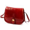 Florence Dámska kožená kabelka ART. 882 Červená crossbody kabelka