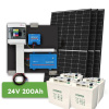 Ecoprodukt Predpripravený ostrovný systém Victron 24V 1200VA 1305Wp 200Ah Hoppecke batéria