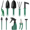 D3010 set záhradného náradia 10ks v kufríku