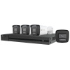 Kamerový set Ezviz X5K PoE KIT IP venkovní, bullet, 8Mpix/ 1x 8CH NVR X5K, 4x IP kam. H3K, HDMI/ VGA/ USB/ LAN/ SATA + 2