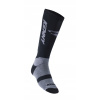 KENNY RACINGOVÉ PONOŽKY KRÁTKE MODEL MX TECH BLACK ČIERNA/SIVÁ 39-42