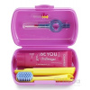 CURAPROX Travel set ružový (1x zubná kefka, 2x medzizubná kefka CPS, 1x zubná pasta 10 ml) 1x1 set