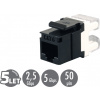 Zařezávací keystone Solarix CAT6 UTP SXKJ-6-UTP-BK