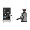 Profitec GO, black + Eureka Mignon Libra 65 All Purpose, CR grey