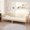 zahrada-XL Denná posteľ s matracom 90x200 cm, borovicový masív 3083579
