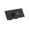 DUE 1xUTE 230V, nabíjačka (2xUSB A), 2m kábel 1.5mm², GST18, čierna + adaptér GST18 1IN/2OUT v bal.