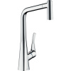 Hansgrohe METRIS M71 drezová batéria 320, vyťahovateľná spŕška, 2jet 14820000 chróm