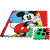Euroswan Podlahové penové puzzle Mickey Eva 9 dielikov v tašce 30x30x1 cm