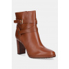 Kožené členkové topánky Lauren Ralph Lauren Cllns Bt Hl hnedá farba, na podpätku, 802974385001 802974385001.200 EUR 40