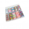 Starnails Sada 10 zdobicích fólií nechty No. 4