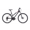 CTM MAXIMA 3.0 dámsky bicykel, matná čierna / lesklá staroružová Rám: L (18