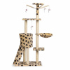 Vysoké škrabadlo, pelech, stĺpik na škrabanie, veža ModernHome 101 - 160 cm