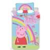 JERRY FABRICS Obliečky do postieľky Peppa Pig 016 Bavlna 100/135, 40/60 cm