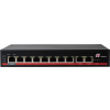 GETFORT POE SWITCH 8+2 Gigabit Ethernet 120W