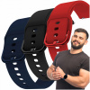 Sada: 3x remienok na Samsung Galaxy Watch 7 40 mm smartwatch náramok 20 mm