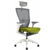 OFFICE PRO kancelářská židle MERENS WHITE s podhlavníkem