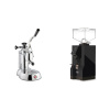 La Pavoni Stradivari Lusso + Eureka Mignon Turbo, BL black