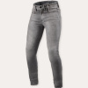 REVIT Nohavice Piston 3 Skinny Medium Grey Used 34 L30