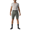 Castelli Unltd Trail Baggy Short, Forest grey Veľkosť: M Voľnejšie, pohodlné a elastické cyklistické nohavice