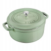 Staub Cocotte okrúhly hrniec 24 cm/3,8 l šalviovo zelený, 11024115