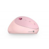 CONNECT IT CONNECT IT FOR HEALTH LADIES PINK ergonomická vertikální myš, bezdrátová