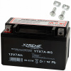 BATÉRIA MOTOCYKLOVÝ XTREME 12V 7Ah BEZÚDRŽBOVÝ SKÚTER MOTOR QUAD ATV