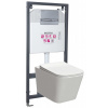 KERRA - Inštalačný set WC TINOS/Adriatic CHR 5907548116307