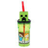 Stor Plastový 3D pohár s figúrkou Minecraft 360ml 40466
