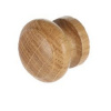 drevený knopok Tralia XT03, lakovaný prírodný dub knopok