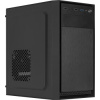 EUROCASE skříň MC X104 black, micro tower, 1x USB 3.0, 2x USB 2.0, 2x audio, bez zdroje MC X104