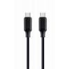 Gembird CC-USB2-CMCM100-1.5M USB-C (M) na USB-C (M), 100W, PD, 1,5m, černý