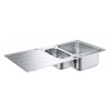 Grohe Drezy - Drez K500 s automatickým odtokom, 1000x500 mm, kefovaná nerezová 31572SD1