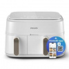 Fritéza teplovzdušná Philips Airfryer 3000 Series Dual Basket 9 l, NA353/10 biela